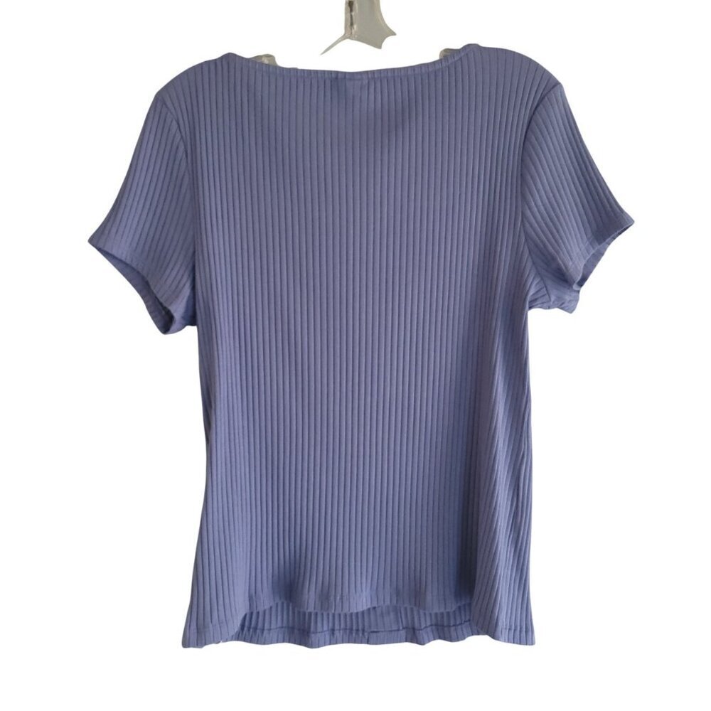 NWT Lascana Ribbed Button Up Top Size 12 - Picture 2 of 7